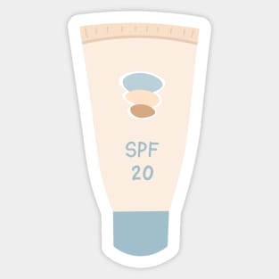 SPF Sunscreen | Wear your spf! Sticker